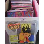 Approximately 100, 45 rpm records covering the 1980's to include Culture Club, The Blow Monkeys,
