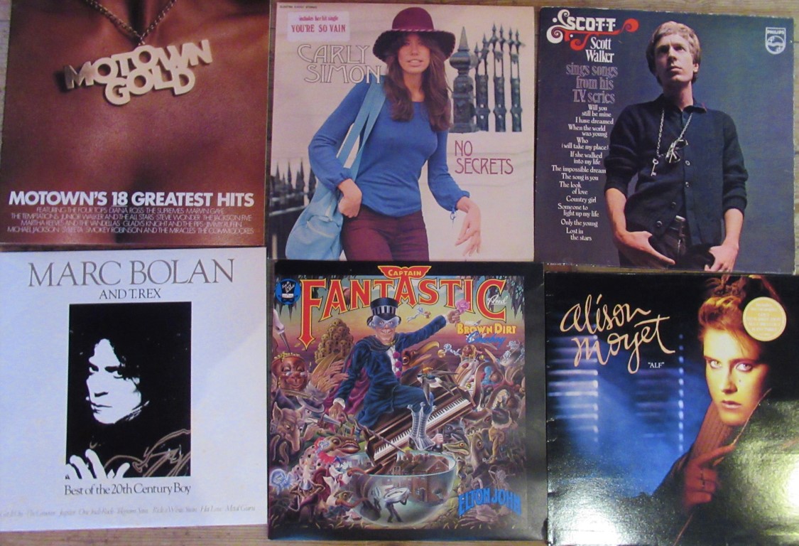 58 vinyl LP's to include Clifford T Ward, Alison Moyet, The Carpenters, The Walker Brothers,