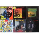 Twenty vinyl LP's to include Lindisfarne, Phil Lynott, Huey Lewis and the News, Level 42,