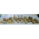 A collection of 27 various Lilliput Lane cottages, to include: Little Bee, Walkers Rest,