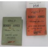 Bobby Jones, two golf Flicker books, no.