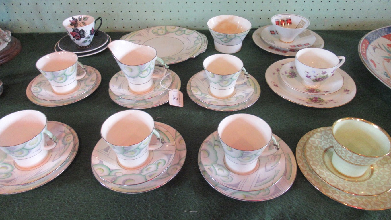 A Royal Albert Princess Marina part-tea service, together with a collection of other teawares.