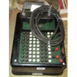 A Barrett desk electric calculator, model 152.