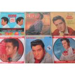 A large quantity of vinyl LP's, relating to Elvis Presley, including: picture discs,