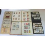Two boxes containing a large quantity of cigarette cards, to include: Kings & Queens of England,