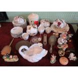 A quantity of various and miscellaneous china, to include: cups, saucers, side plates,