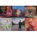A collection of ten vinyl LP's, to include: David Bowie Low,