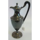 A 19th century hallmarked coffee pot, approximately 20 ounces.