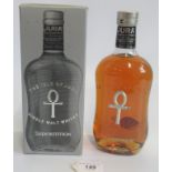 A bottle of The Isle of Dura Superstition Single Malt Whisky, 70cl, 43% vol.