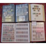 A collection of mainly Commonwealth and Ireland stamps, together with an album of American stamps,