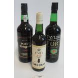 A bottle of Taylor's Special Ruby Port,