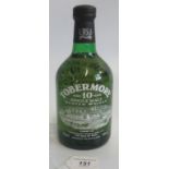 A bottle of 10 year old Tobermory Single Malt Scotch Whisky, 70cl, 40% vol.