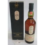 A single bottle of 16 year old Lagavulin Single Islay Malt Whisky, 70cl, 43% vol.