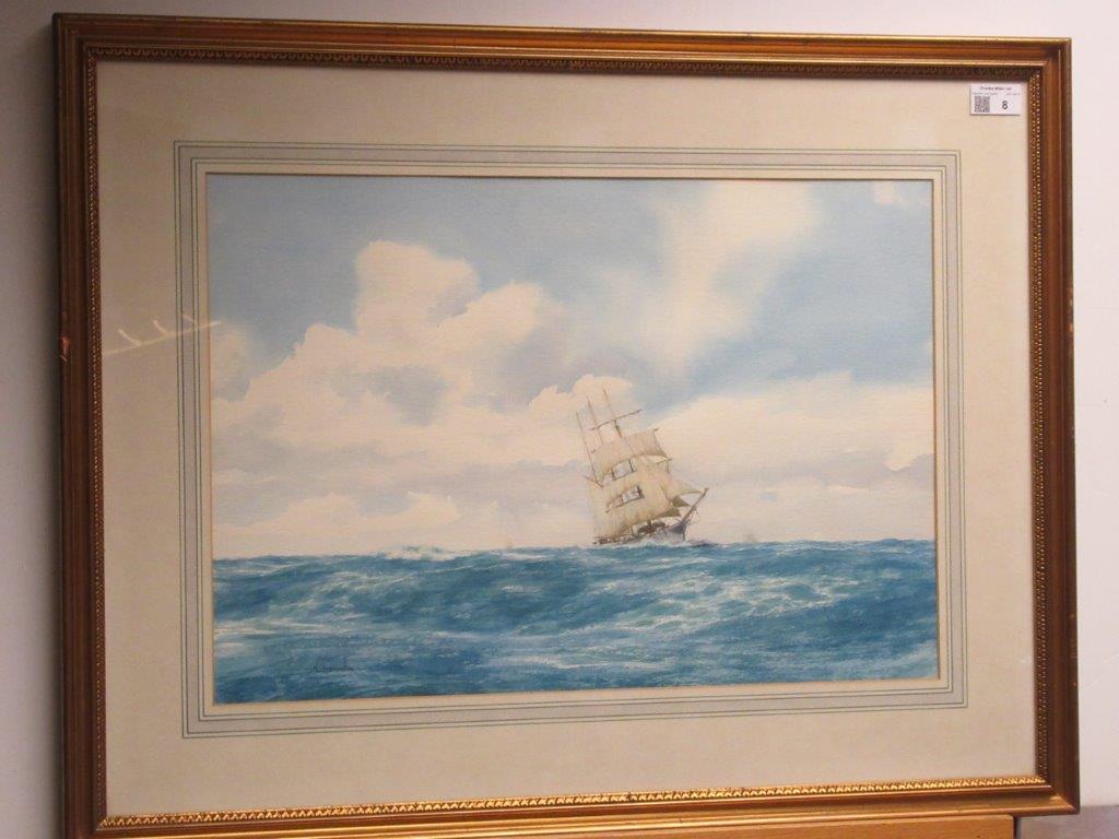 δ JOHN CHANCELLOR (1925-1984) A clipper under sail - Image 3 of 5