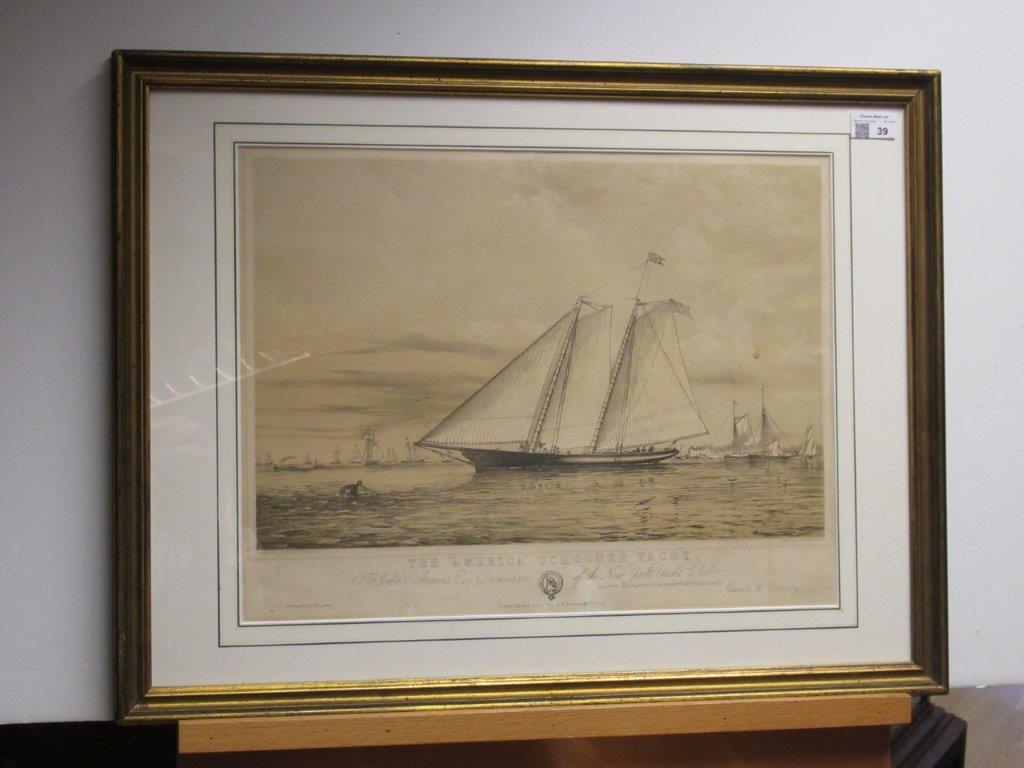 ENGLISH SCHOOL, 19TH CENTURY Beach scene with a man o'war at anchor - Image 6 of 12