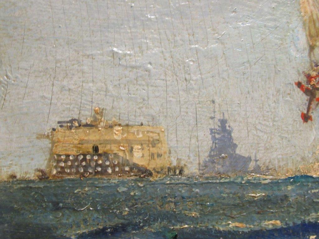 δ FRANK HENRY MASON R.I. (BRITISH, 1875-1965) L'Esperance RYYC off Spithead - Image 6 of 7