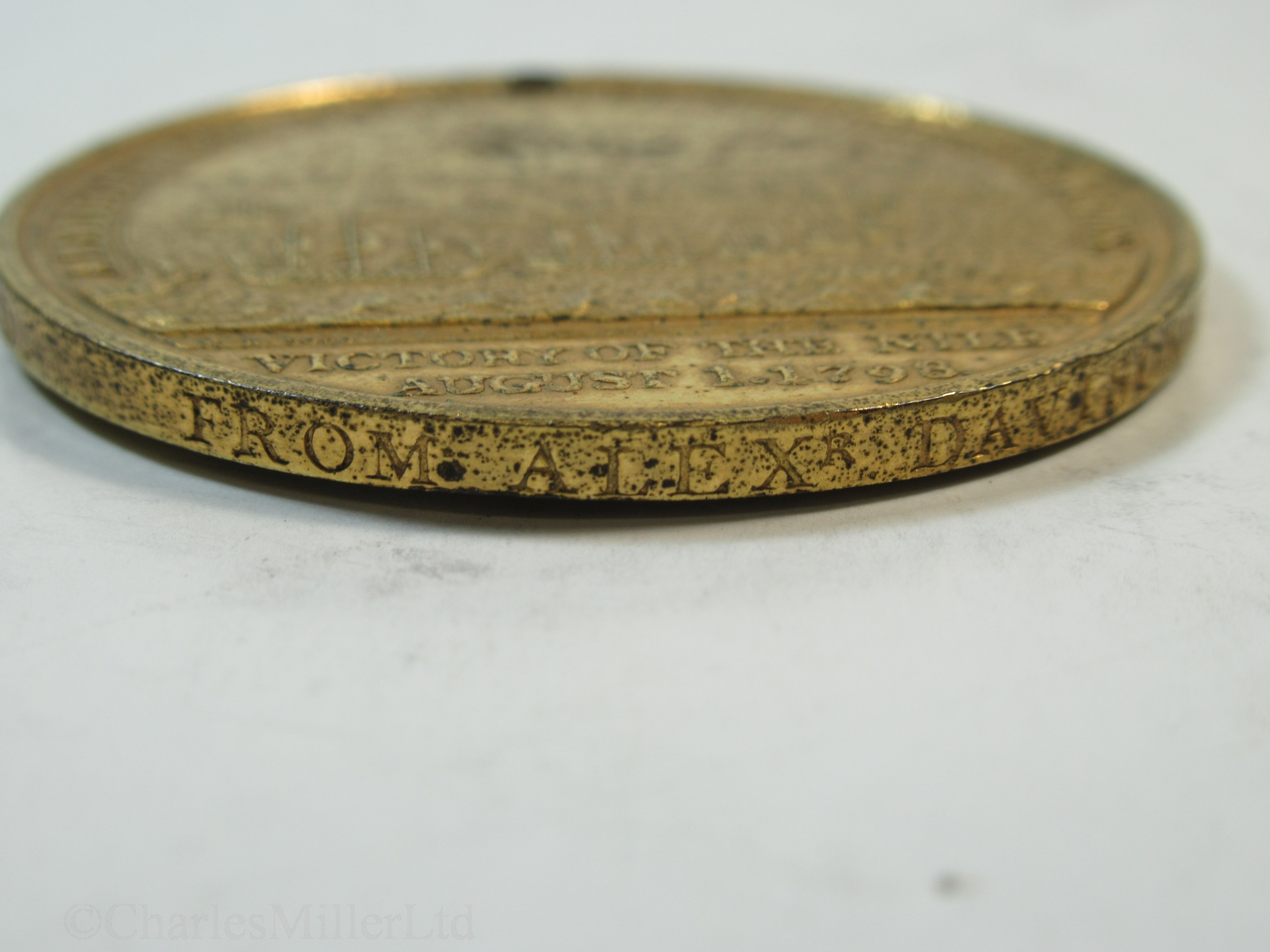 DAVIDSON'S NILE MEDAL, 1798 - Image 3 of 9