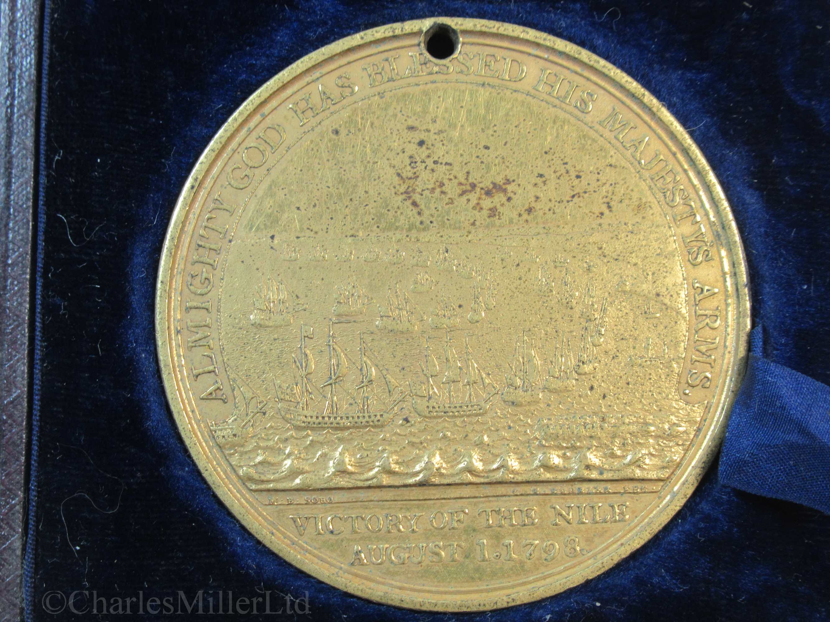 DAVIDSON'S NILE MEDAL, 1798 - Image 2 of 9