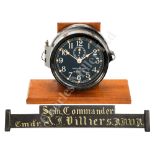 A US NAVY MARK I DECK CLOCK BY SETH THOMAS, CIRCA 1941