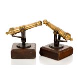 A PAIR OF 19TH CENTURY ½IN. BORE SIGNAL GUNS