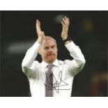 Sean Dyche Signed Burnley 8x10 Photo. Good Condition. All signed pieces come with a Certificate of