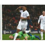 Callum Wilson Signed England 8x10 Photo. Good Condition. All signed pieces come with a Certificate