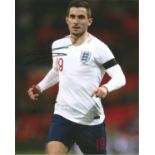 Lewis Cook Signed England 8x10 Photo. Good Condition. All signed pieces come with a Certificate of