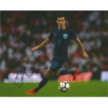 Jack Cork Signed England 8x10 Photo. Good Condition. All signed pieces come with a Certificate of