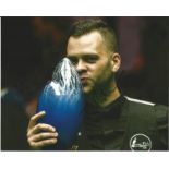 Jimmy Robertson Signed Snooker 8x10 Photo. Good Condition. All signed pieces come with a Certificate