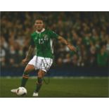 Jeff Hendrick Signed Burnley & Ireland 8x10 Photo. Good Condition. All signed pieces come with a