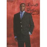 Frank Bruno signed 12x8 colour photo. Good Condition. All signed pieces come with a Certificate of