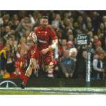 Alex Cuthburt Signed Wales Rugby 8x10 Photo. Good Condition. All signed pieces come with a