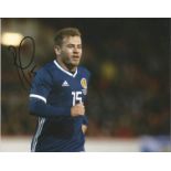 Ryan Fraser Signed Scotland 8x10 Photo. Good Condition. All signed pieces come with a Certificate of