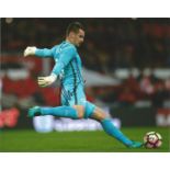 Tom Heaton Signed England 8x10 Photo. Good Condition. All signed pieces come with a Certificate of