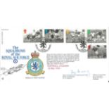 Football Legends 1996 official RAF FDC38 cover. The Squadrons of the Royal Air Force signed by