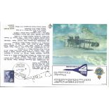 Concorde flown FDC 60th Anniversary of the first flight from England to Australia 12th November -
