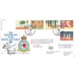 Christmas 1996 official RAF FDC43 cover. The Squadrons of the Royal Air Force signed by Wing