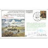 Cover commemorating the First Operational Flight by a Belgian Pilot official signed cover RAF