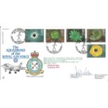 Springtime 1995 official RAF FDC27 cover. The Squadrons of the Royal Air Force signed by Wing