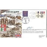 World War Two Joint Services cover ‘The Retreat to El Alamein 26 May – 30 June 1942. British