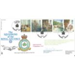 Enid Blyton's Famous Five 1997 official RAF FDC50 cover. The Squadrons of the Royal Air Force signed