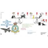 Comedians 1998 official RAF FDC57 cover. The Squadrons of the Royal Air Force signed by Squadron