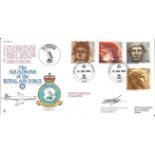 Roman Britain 1993 official RAF FDC12 cover. The Squadrons of the Royal Air Force signed by Wing