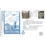 World War Two flown cover (RAFAC17) 40th Anniversary Operation Manna 29th April -5th May 1985 signed
