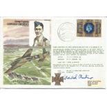 Group Captain Leonard Cheshire, VC, DSO, DFC signed official RAF First Day Cover RAFM HA16. Signed