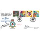 Science Fiction 1995 official RAF FDC30 cover. The Squadrons of the Royal Air Force signed by Wing