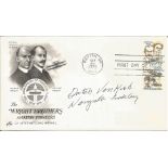 Theodore Dutch Van Kirk signed 1978 US Wright Brothers FDC. He was the navigator in the United