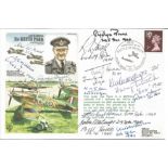 Fifteen Battle of Britain pilots signed Sir Keith Park Historic Aviators cover. Autographs include W