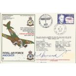 RAF flown cover RAF Museum SC24, 60th Anniversary 1st Long-Distance Int. Air Race, ‘Circuit of