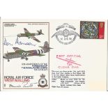 RAF Flown cover Royal Air Force West Malling – 60th Anniversary of the Formation of The Royal Flying